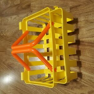 Fisher Price Vintage Shopping Basket 1984 Fun with Food